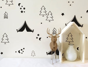 Nature Design Themes Using Wall Decals