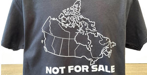 Defiant and Bold: Show Your Stance with Our "Not for Sale" T-Shirt