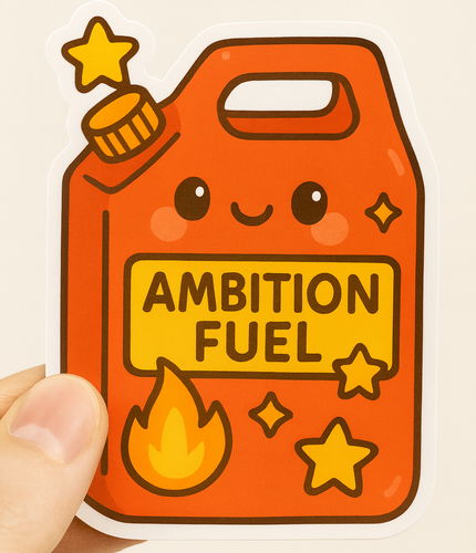 Ambition Fuel Sticker
