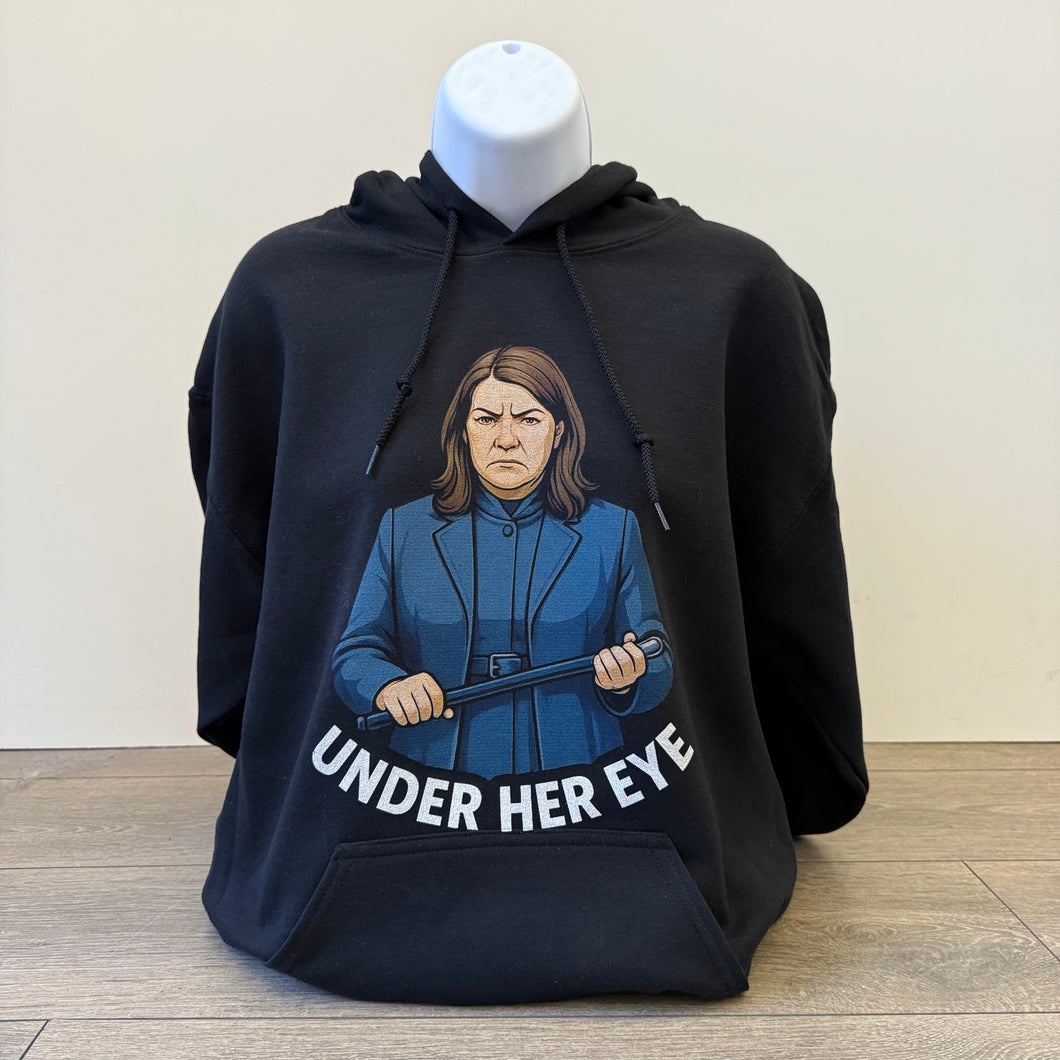 Aunt Marlaina — UNDER HER EYE  Limited Edition Anti-UCP Notwithstanding Clause Protest Hoodie