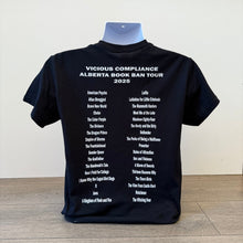 Aunt Marlaina — UNDER HER EYE  “Vicious Compliance Alberta Book Ban Tour 2025” T-Shirt (Front + Back Print)