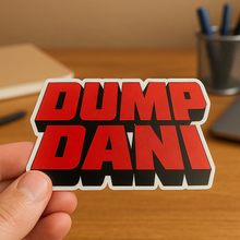 Dump Dani – Anti-UCP Contour Cut Sticker