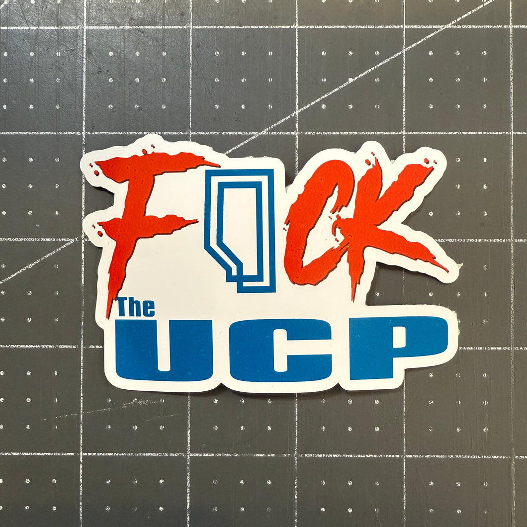 The Low Road – Anti-UCP Contour Cut Sticker