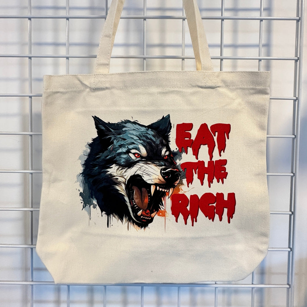 Eat The Rich Tote Bag