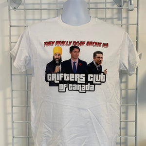 Grifters Club of Canada Printed Tshirt