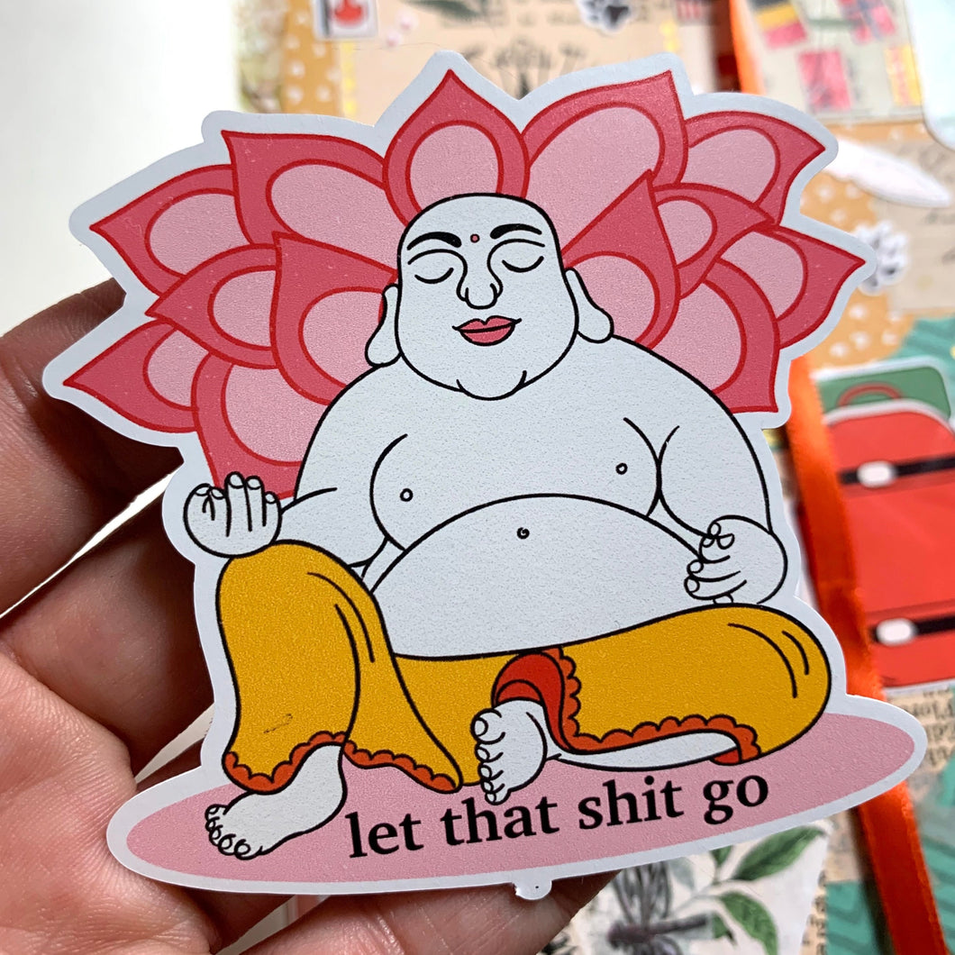 Zen Buddha Sticker