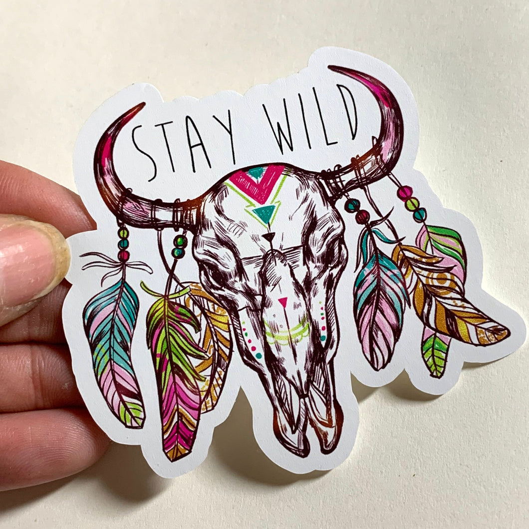 Stay Wild Sticker