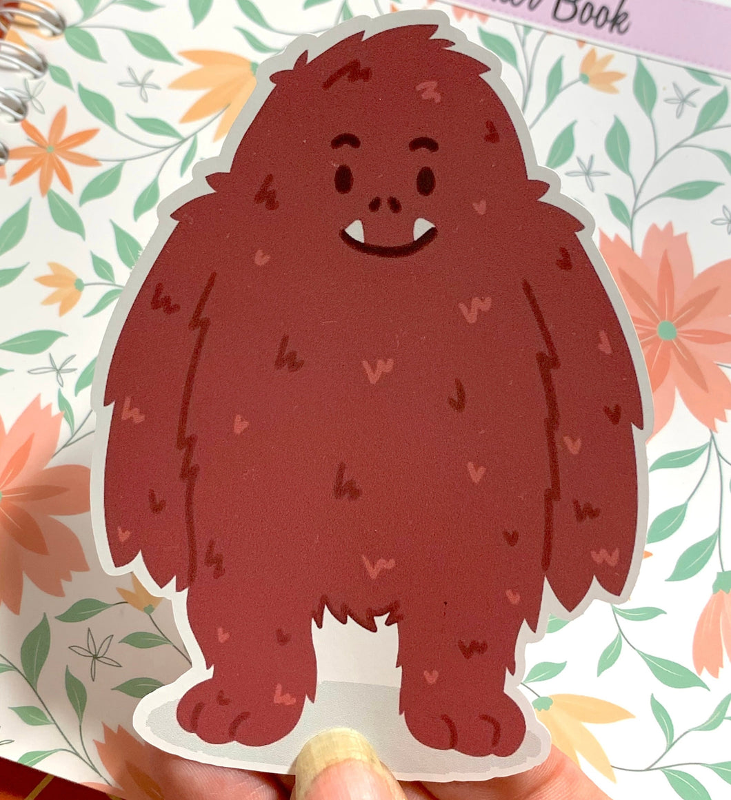 Sasquatch Sticker