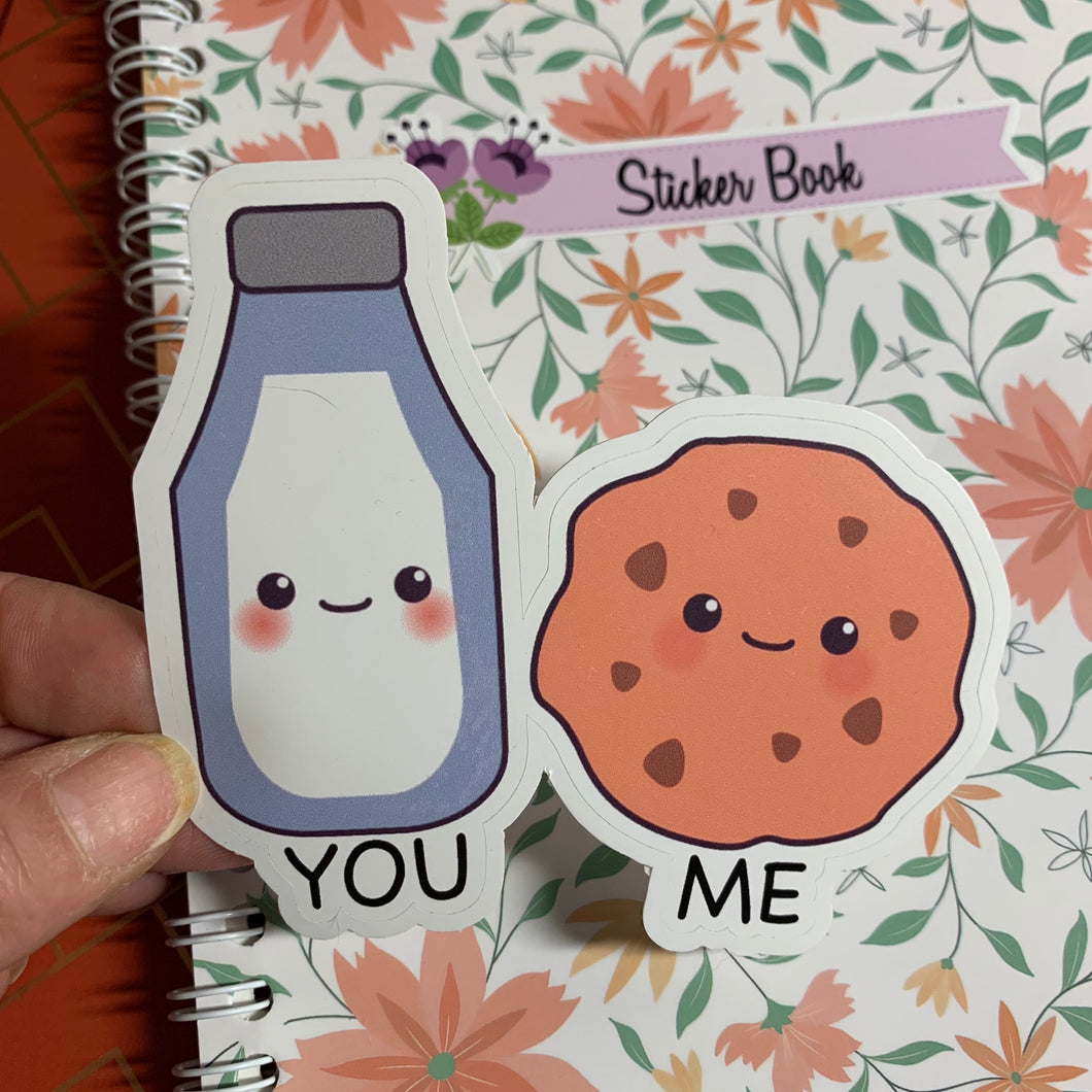 Milk and Cookie Sticker