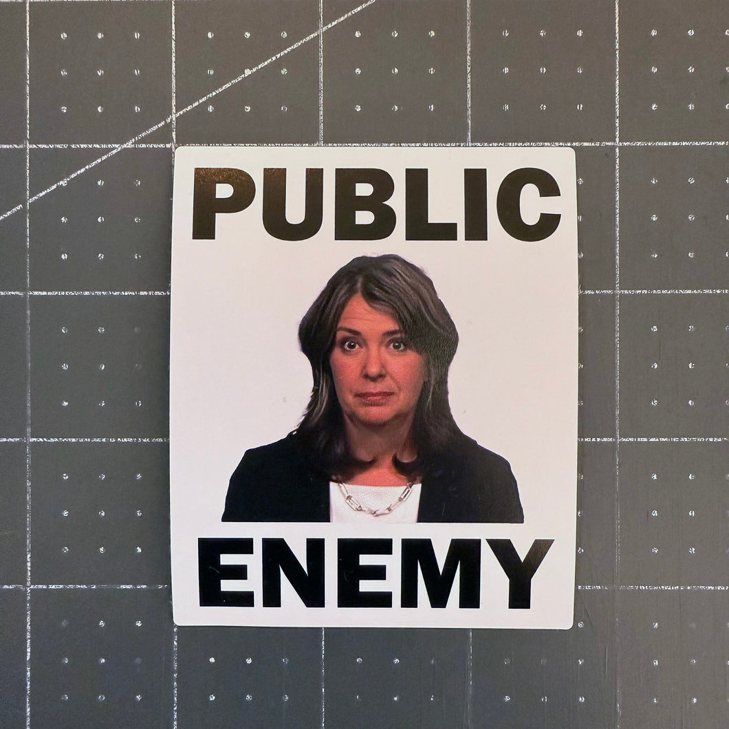 PUBLIC ENEMY – Anti-Notwithstanding Clause Sticker