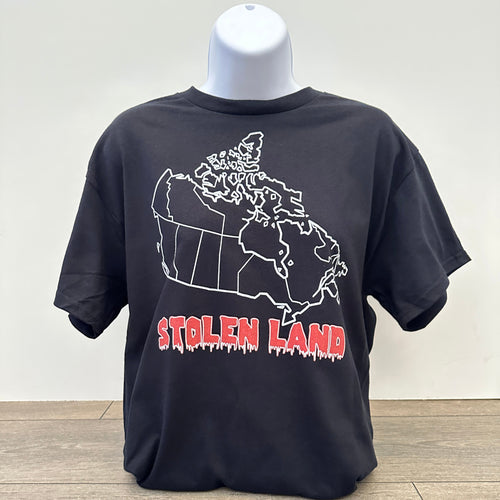 Canada is Stolen Land Printed T-Shirt