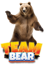 Team Bear Stickers