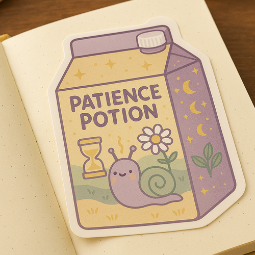 Patience Potion Sticker
