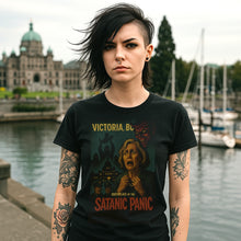 Satanic Panic Printed Shirt