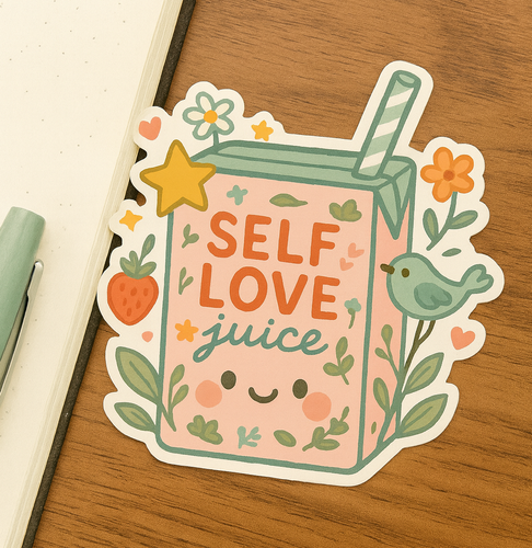 Self Love Juice Sticker