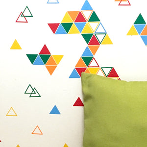 5 Colour Triangle Wall Decal Set - Cutouts Canada Vinyl Wall Decals