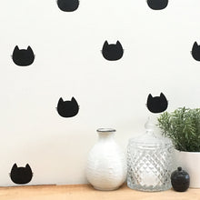 Cat Face Wall Decals - Cutouts Canada Vinyl Wall Decals