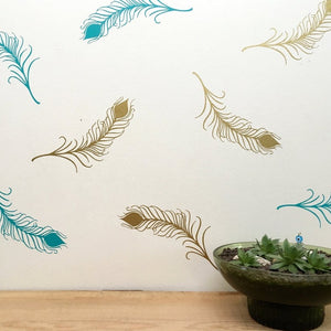 Feather Wall Decals - Cutouts Canada Vinyl Wall Decals