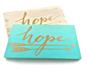 Hope With Arrows Wall Decal - Cutouts Canada Vinyl Wall Decals