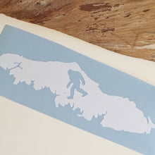 Vancouver Island Sasquatch Decal - Cutouts Canada Vinyl Wall Decals