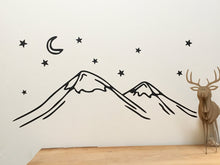 Mountain Wall Decal - Cutouts Canada Vinyl Wall Decals
