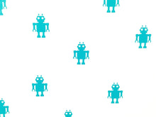 Robot Vinyl Wall Decals - Cutouts Canada Vinyl Wall Decals