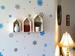 Snowflake Window and Wall Decals - Cutouts Canada Vinyl Wall Decals
