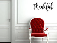 Thankful Vinyl Lettering Wall Decal - Cutouts Canada Vinyl Wall Decals